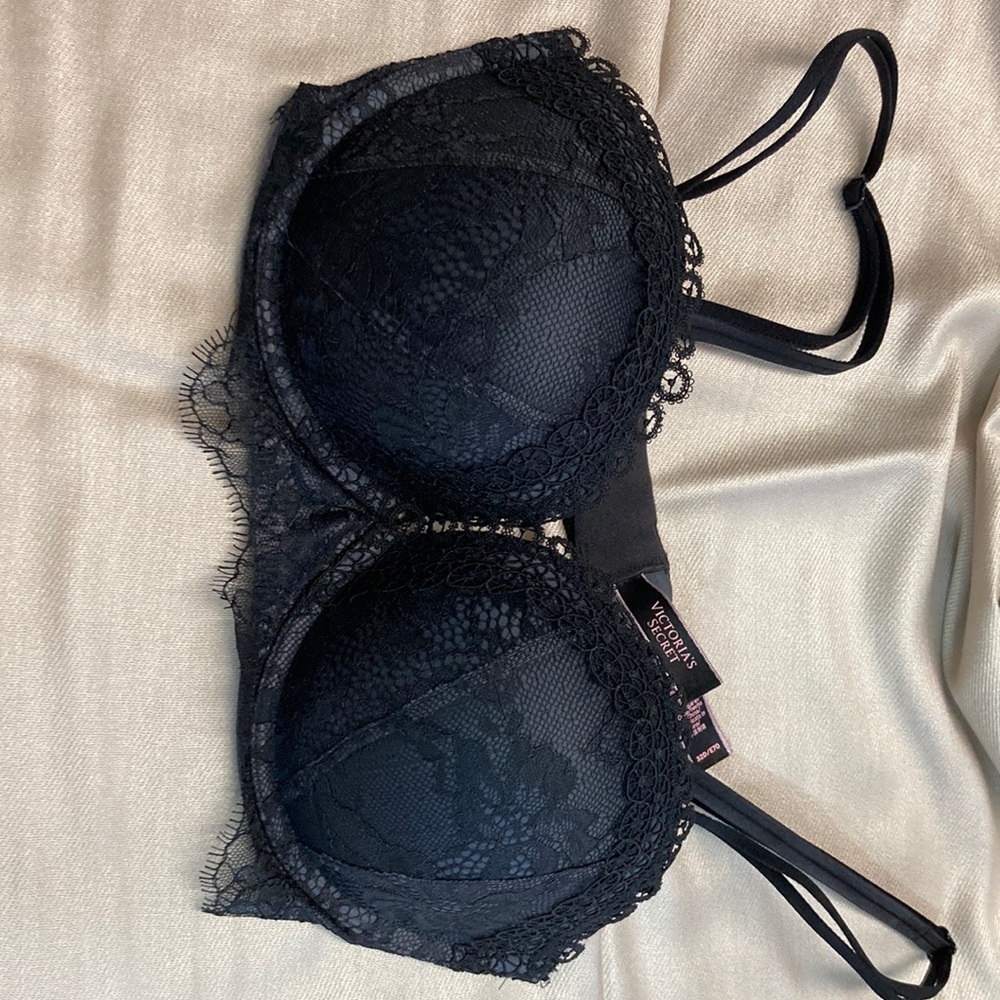 VS lace black bra